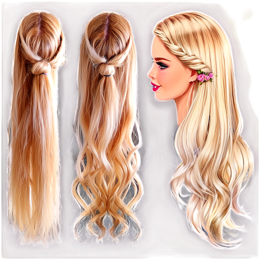 Blonde Hair Trends Png 60