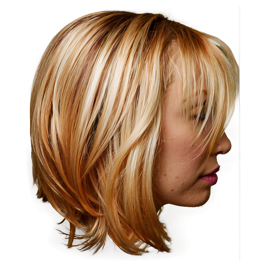 Blonde Hair With Lowlights Png 47