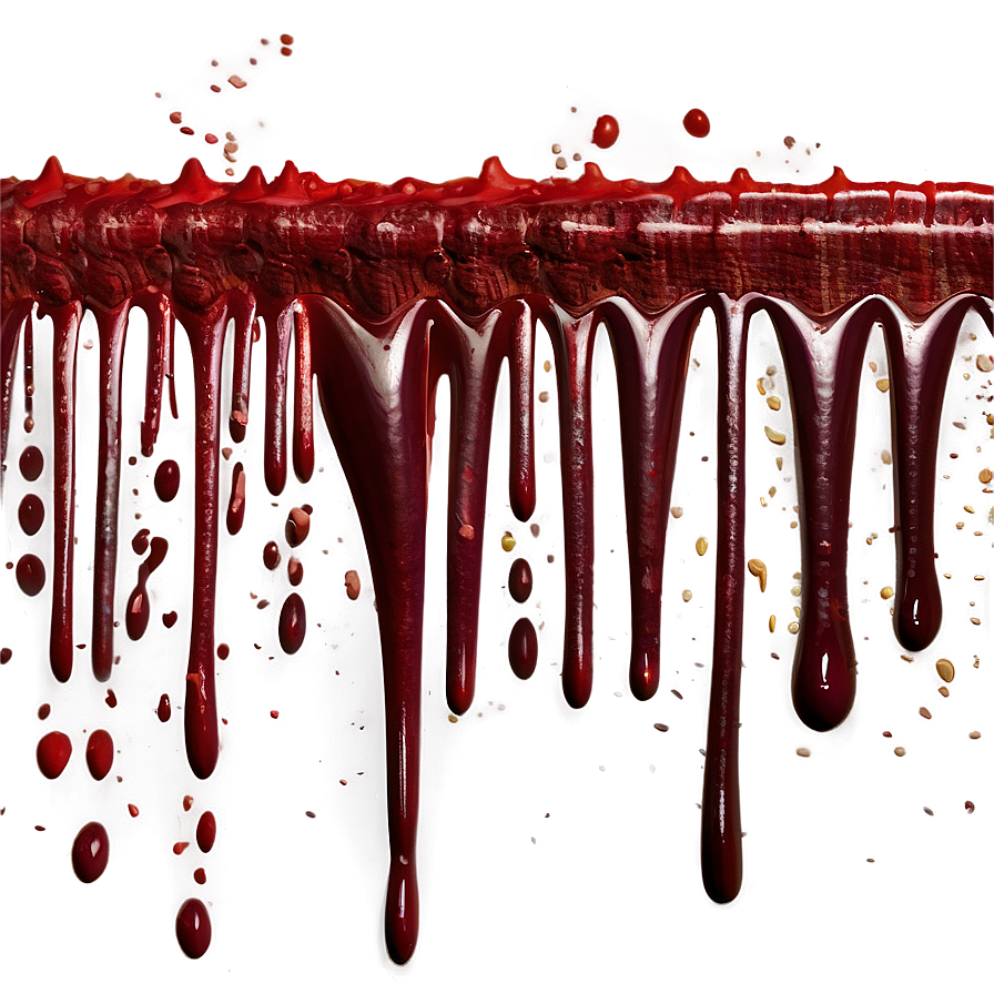 blood a PNG with transparent background