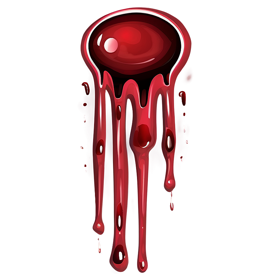 Blood Drip Decal Png Pdt