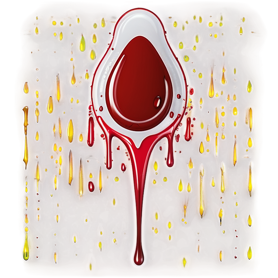 Blood Drip Seamless Png 05252024