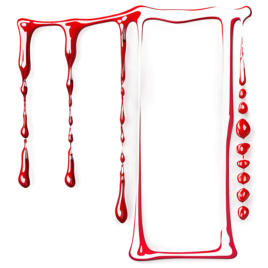 Blood Dripping Border Png 24