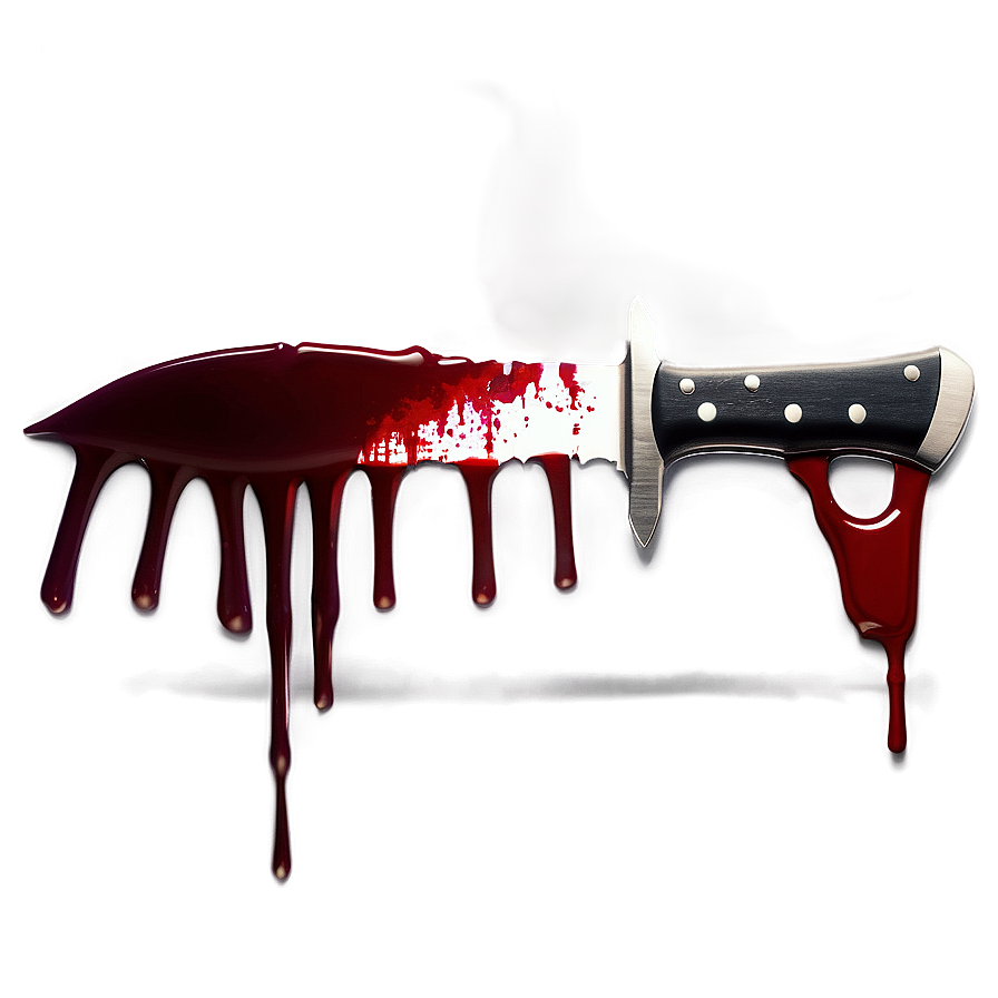 Blood Dripping Knife Png Hcm93