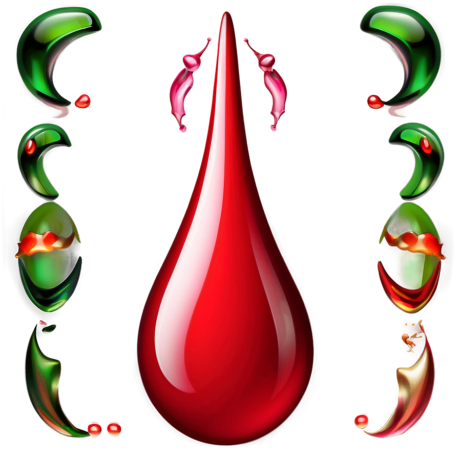 Blood Drop Emoji Png 05252024