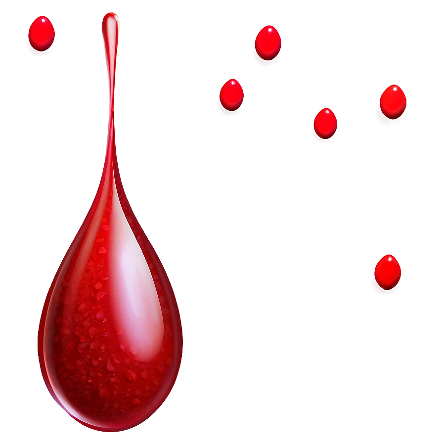 Blood Drop PNG 5 PNG with transparent background
