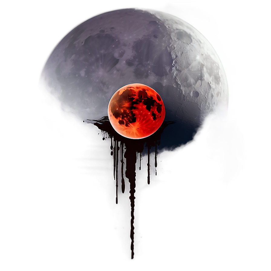 Blood Moon Halloween Night Png 06112024