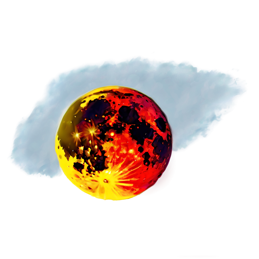 Blood Moon Night Sky Png Yey22