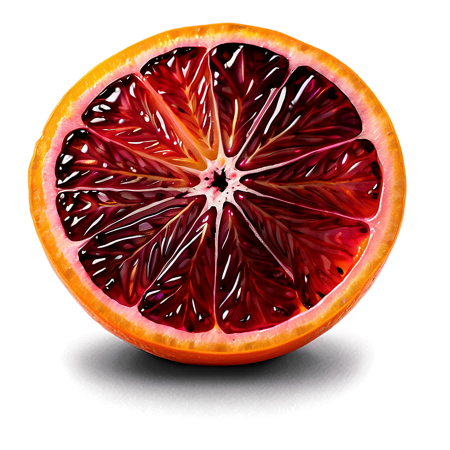 Blood Orange Garnish Png Odv34