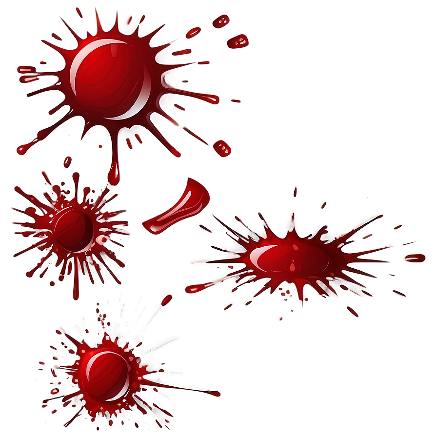 Blood Splatter Clipart PNG 54 PNG image with a transparent background, free high-resolution download