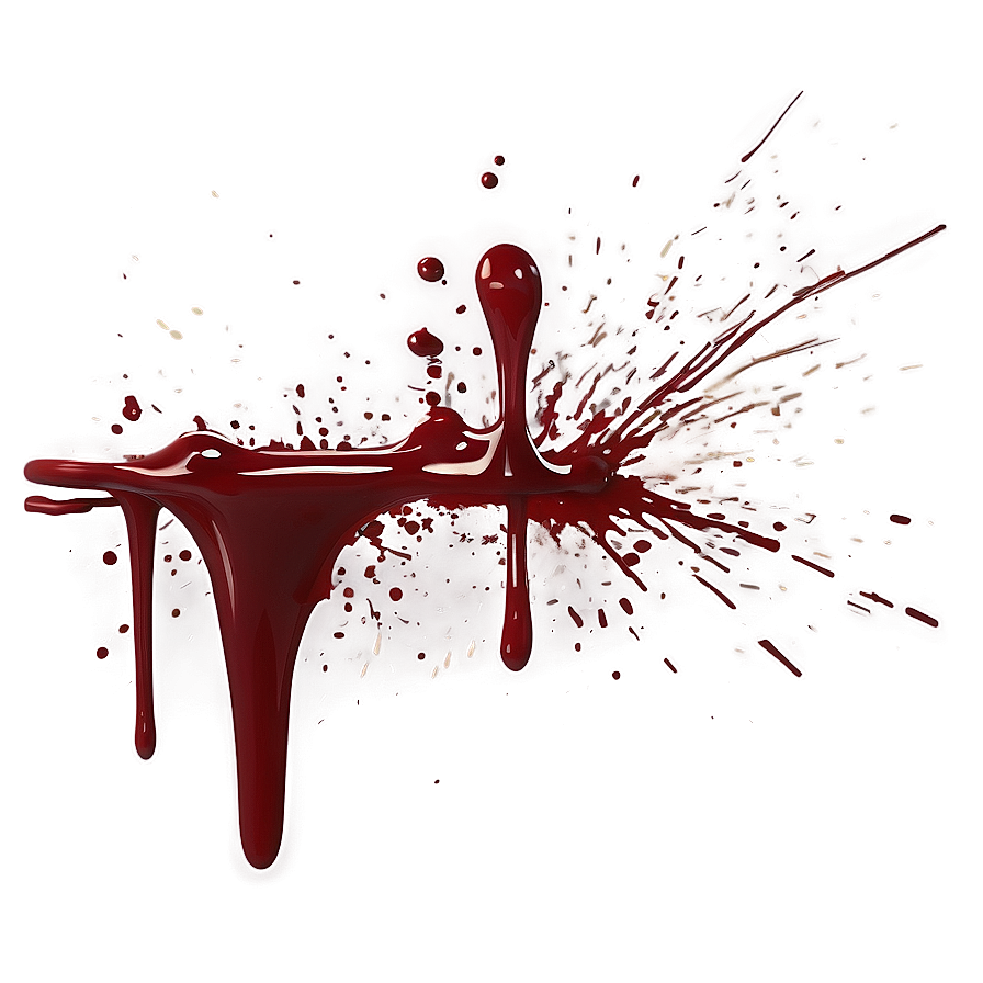 Blood Splatter Design Png Ylc91