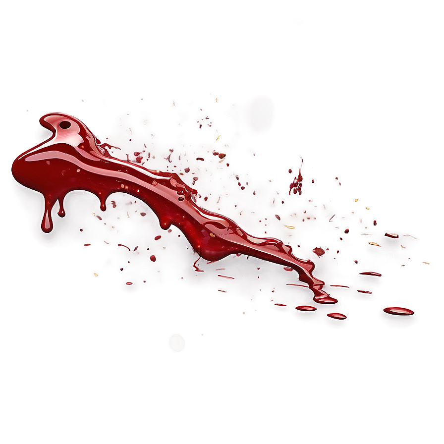 Blood Splatter Graphic PNG 05262024 PNG image with a transparent background, free high-resolution download
