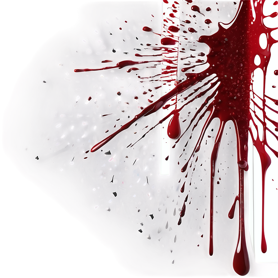 Blood Splatter on Wall PNG qoq17 PNG image with a transparent background, free high-resolution download