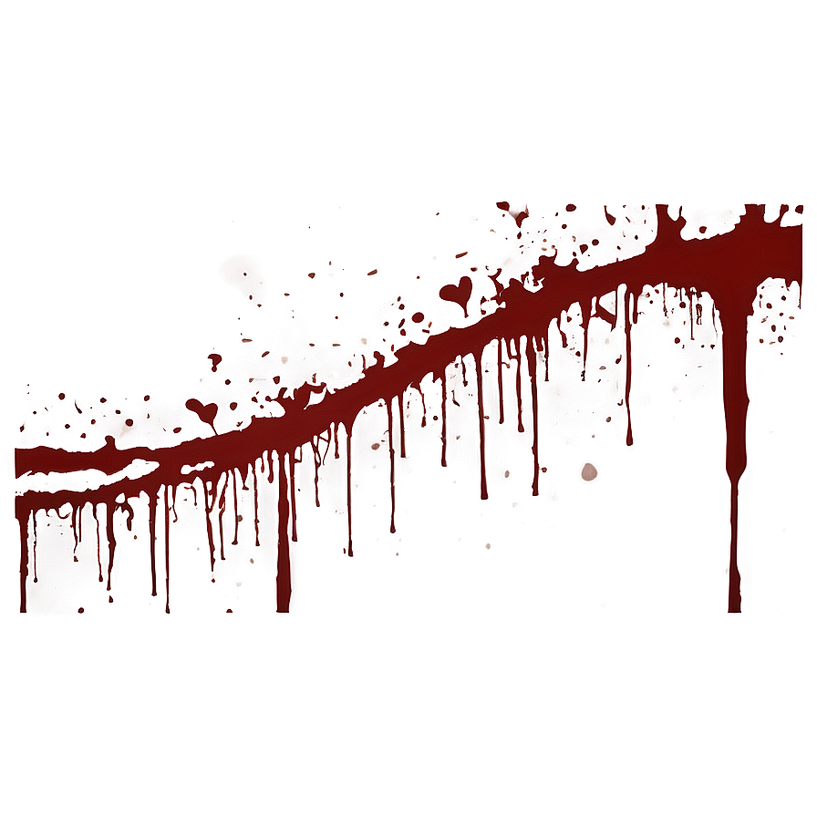 Blood Splatter Overlay PNG 60 PNG image with a transparent background, free high-resolution download