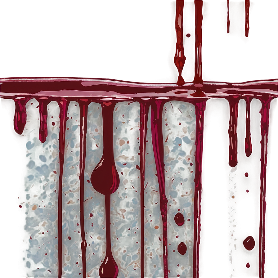 Blood Splatter Scene Transparent 68