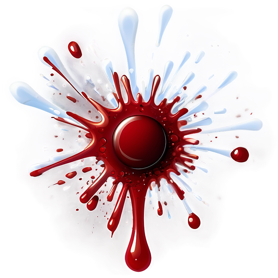 Blood Splatter Transparent Clipart Rah76