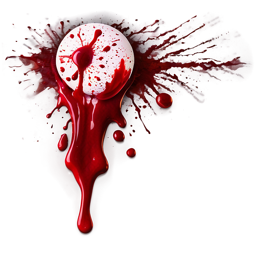 Blood Splatter Transparent Effect 75