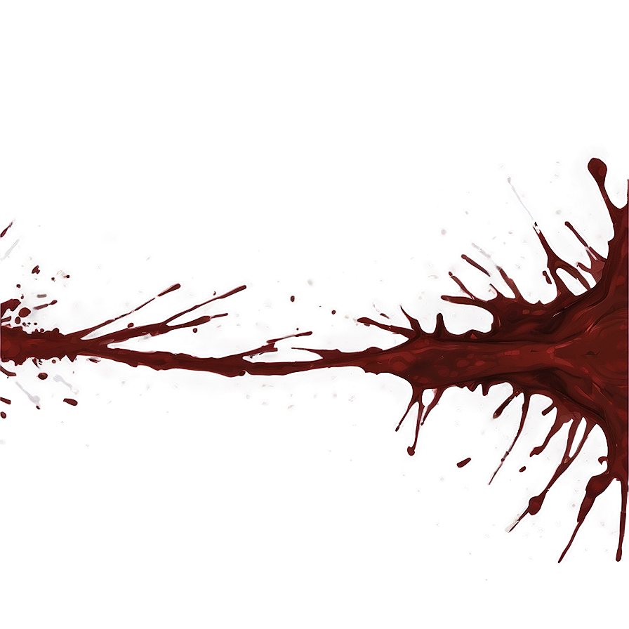 Blood Splatter Transparent For Digital Art 25