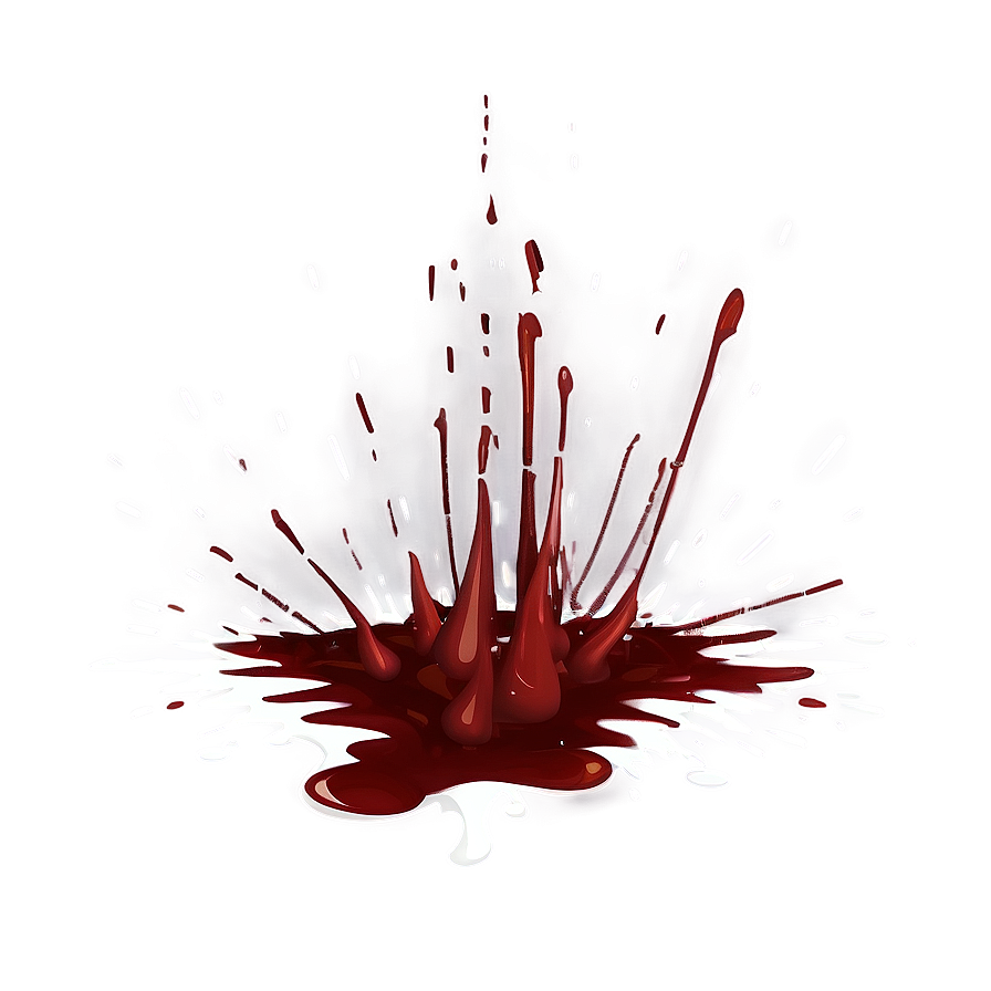 Blood Splatter Transparent PNG 05262024 PNG image with a transparent background, free high-resolution download