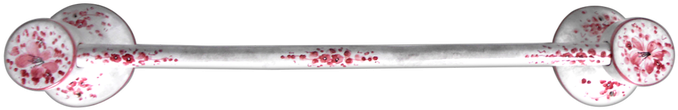 Blood Splattered Barbell Design