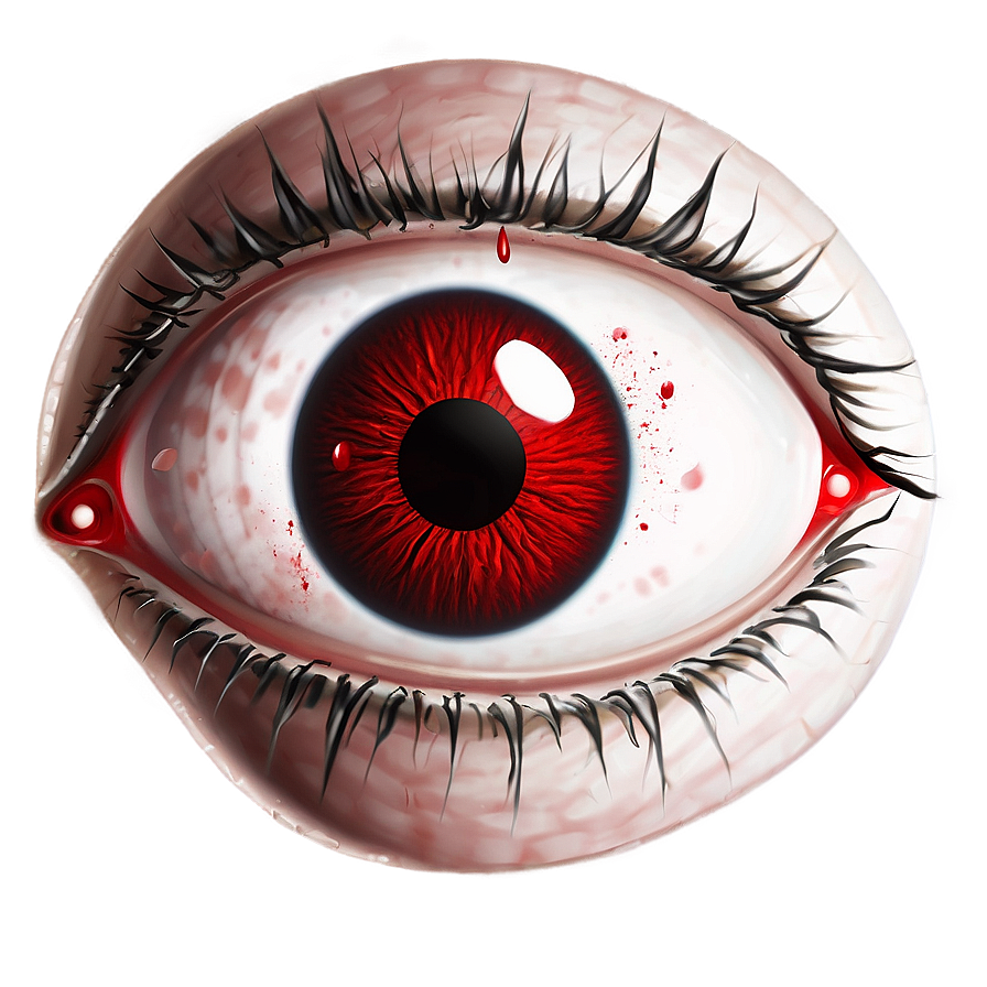 Bloodshot Eye Medical Illustration Png 06272024