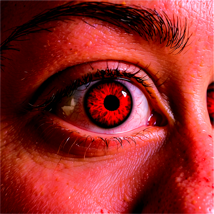 Bloodshot Eye Symptoms Representation Png Ojp82