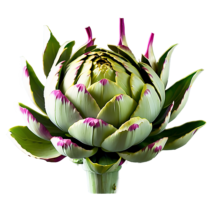 Blooming Artichoke Png Gtg90