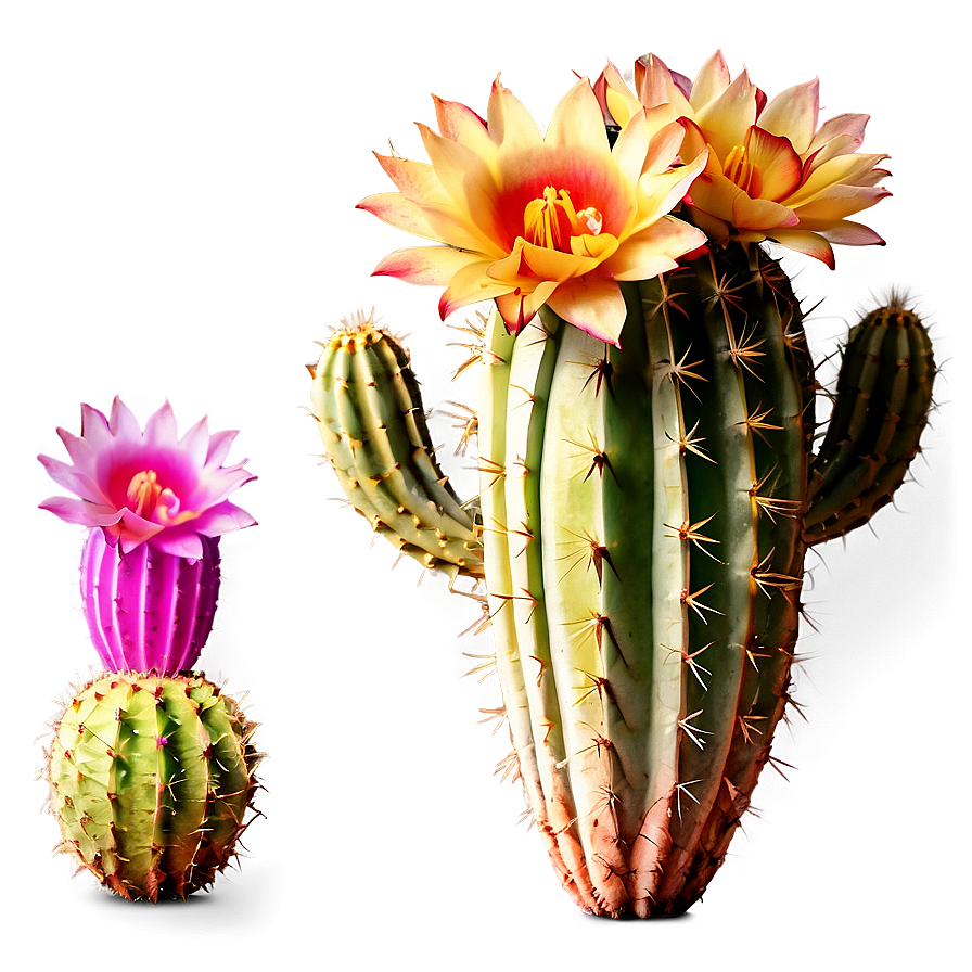 Blooming Cactus Flower Png 42