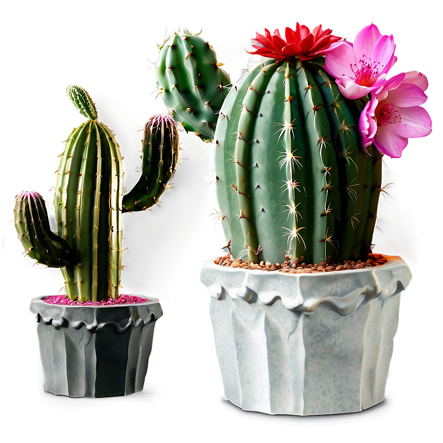 Blooming Cactus PNG 05032024 PNG with transparent background