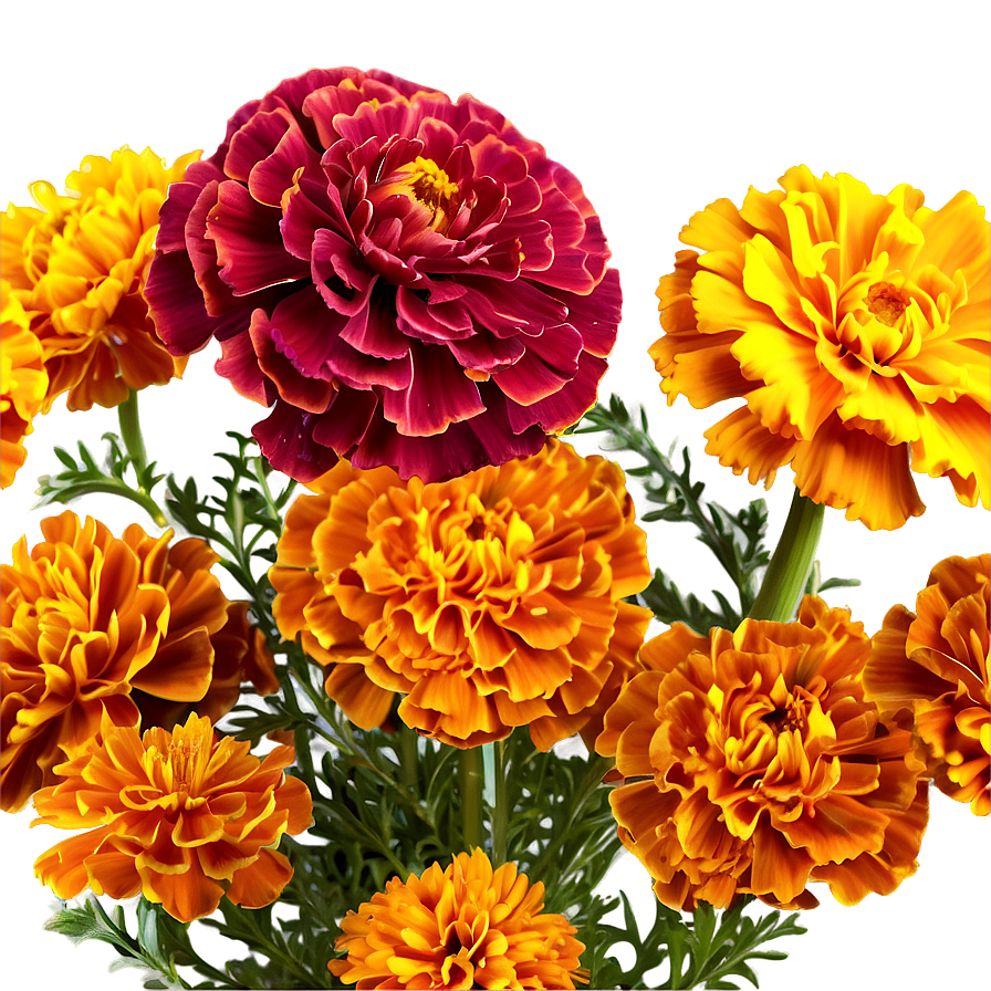 Blooming Marigold PNG 06112024 PNG with transparent background