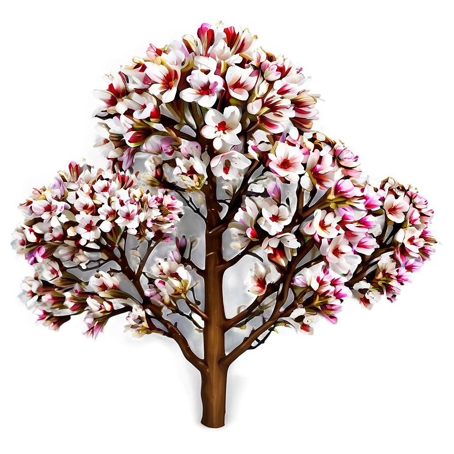 Blooming Spring Bush Png Sxi69