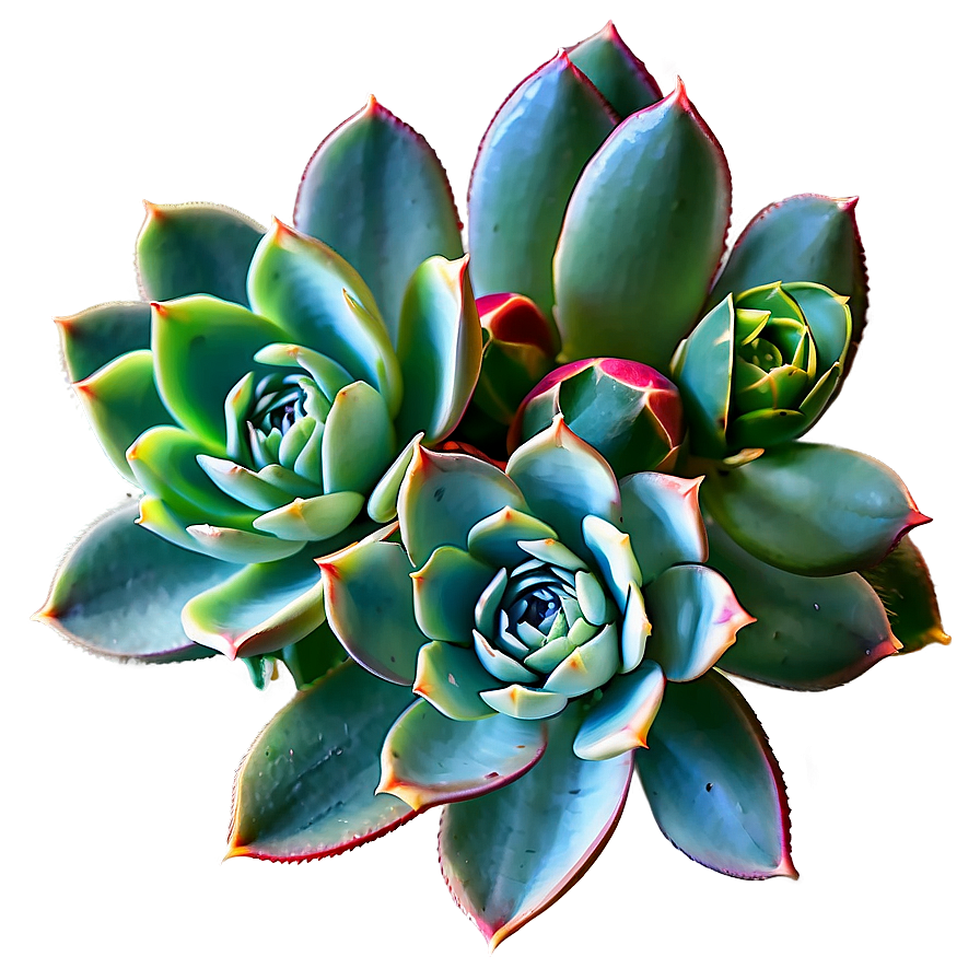 Blooming Succulents Variety Png 65