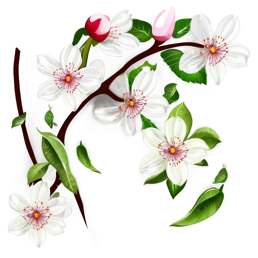 Blossom Illustration Png 92