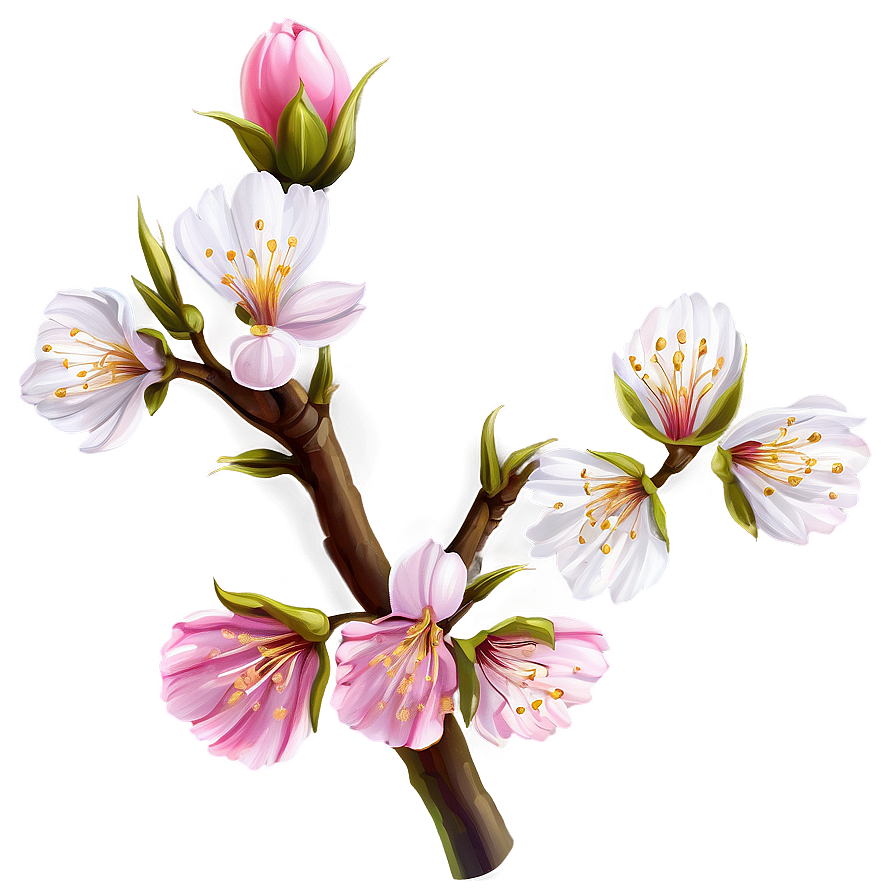 Blossom Illustration Png Yto55