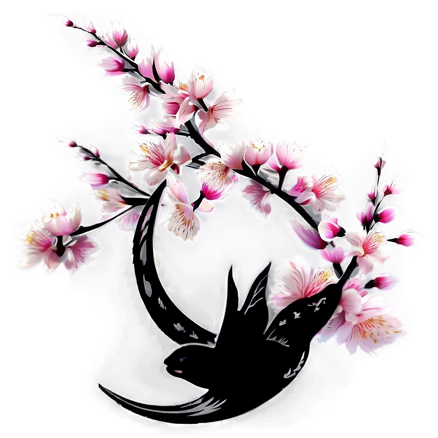 Blossom Silhouette PNG lai88 PNG with transparent background