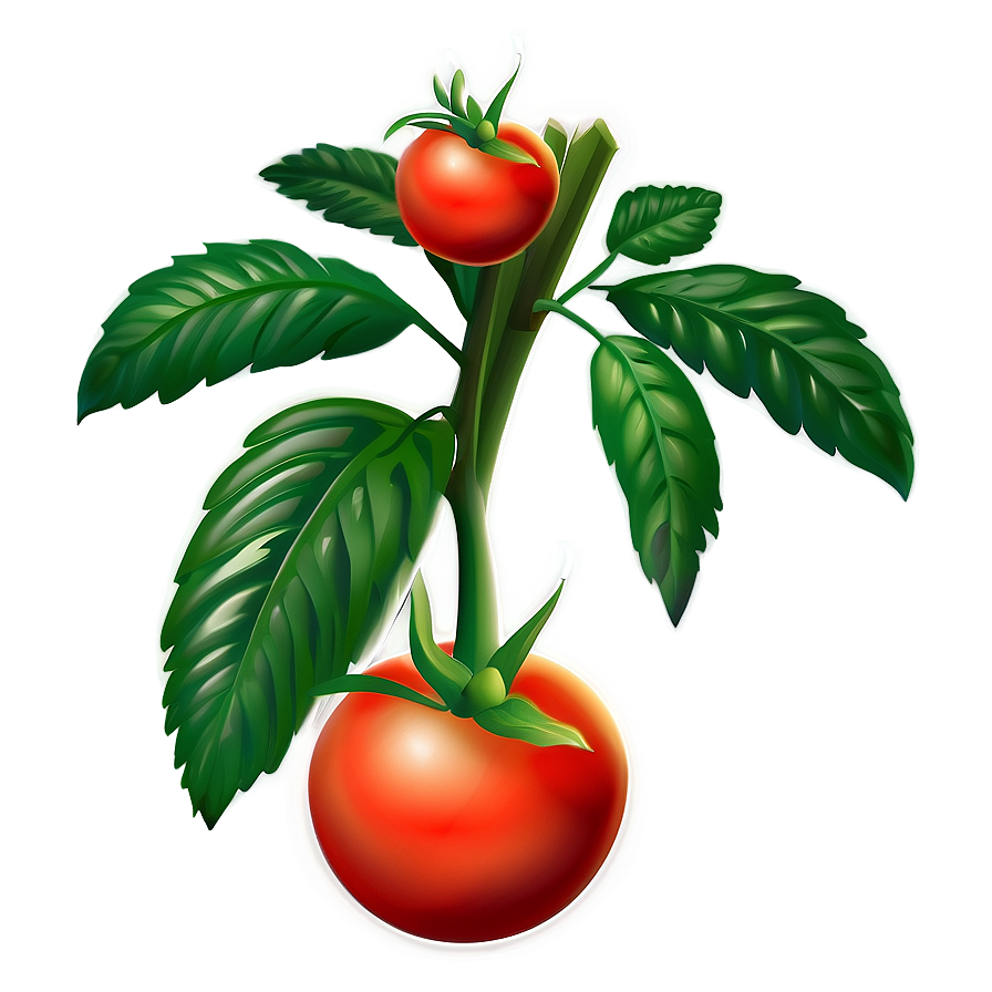 Blossoming Tomato Plant Png 21