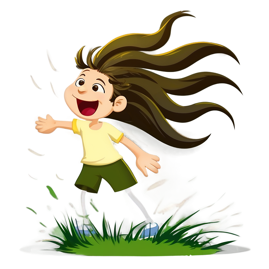 Blowing Wind Cartoon PNG hhs2 PNG with transparent background