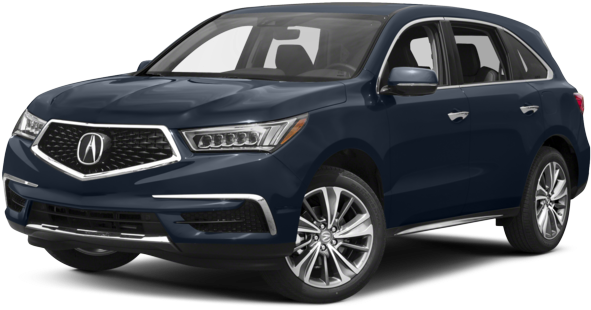 2019 Acura Mdx Black, HD Png Download PNG with transparent background