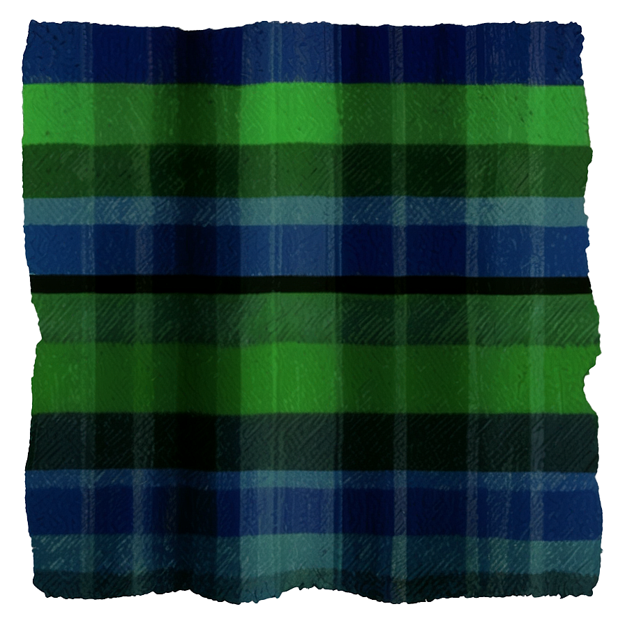 Blue and Green Flannel PNG 94 PNG with transparent background