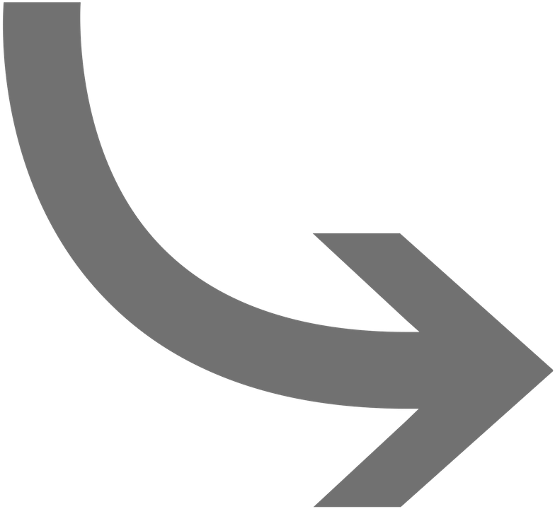 Gray Arrow Png, Transparent Png PNG with transparent background