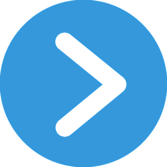 Blue Arrow Icon