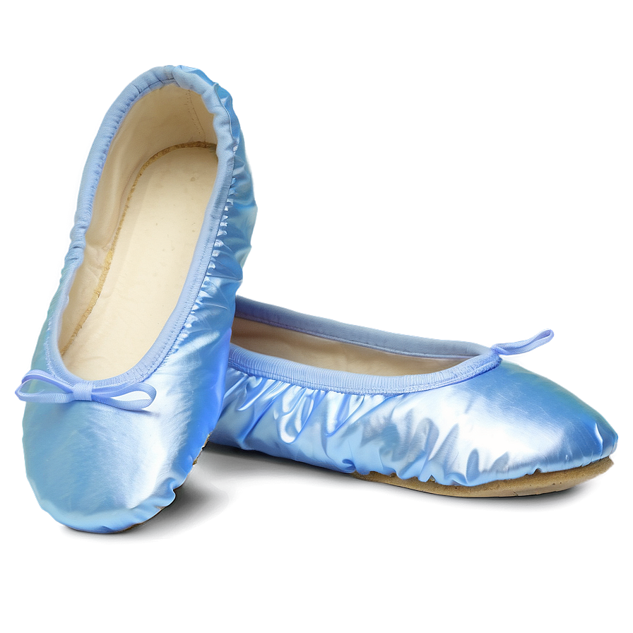 Blue Ballet Shoes Png 06132024