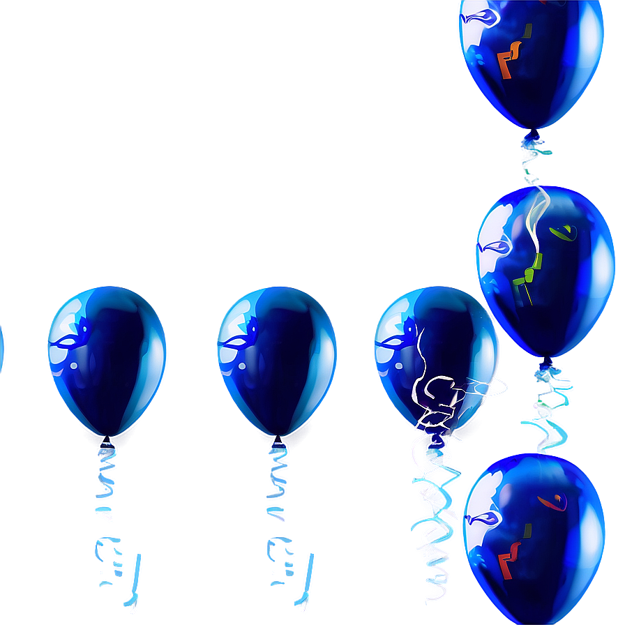 Blue Balloons C