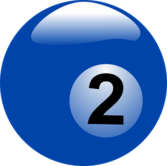 Blue Billiard Ball Number2