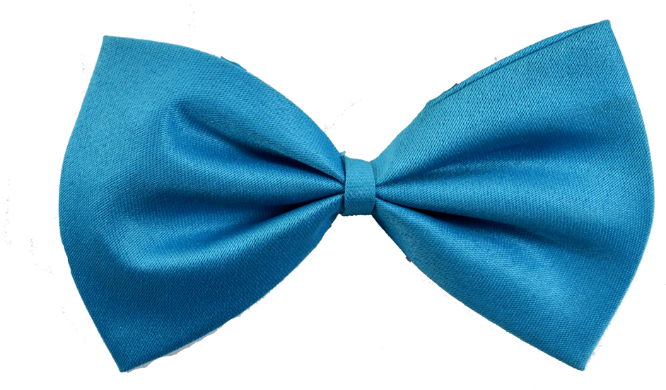 Bow Tie Blue Necktie Ribbon - Blue Bow Tie Png, Transparent Png PNG with transparent background