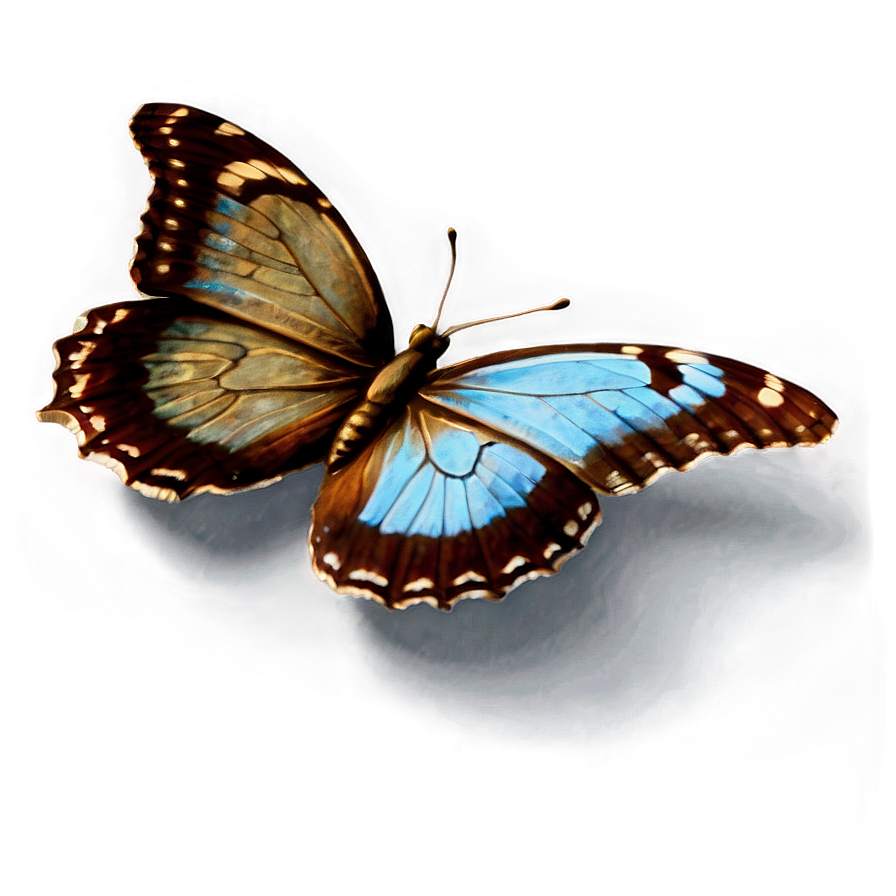 Blue Butterfly Clipart PNG hrs PNG with transparent background