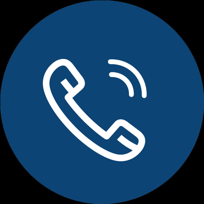 Blue Call Icon