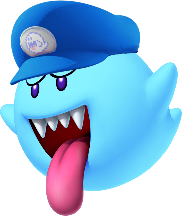 Nintendo Fanon Wiki - Boo Mario, HD Png Download PNG with transparent background