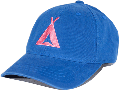 Blue Capwith Red Logo