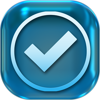 Blue Checkmark Icon