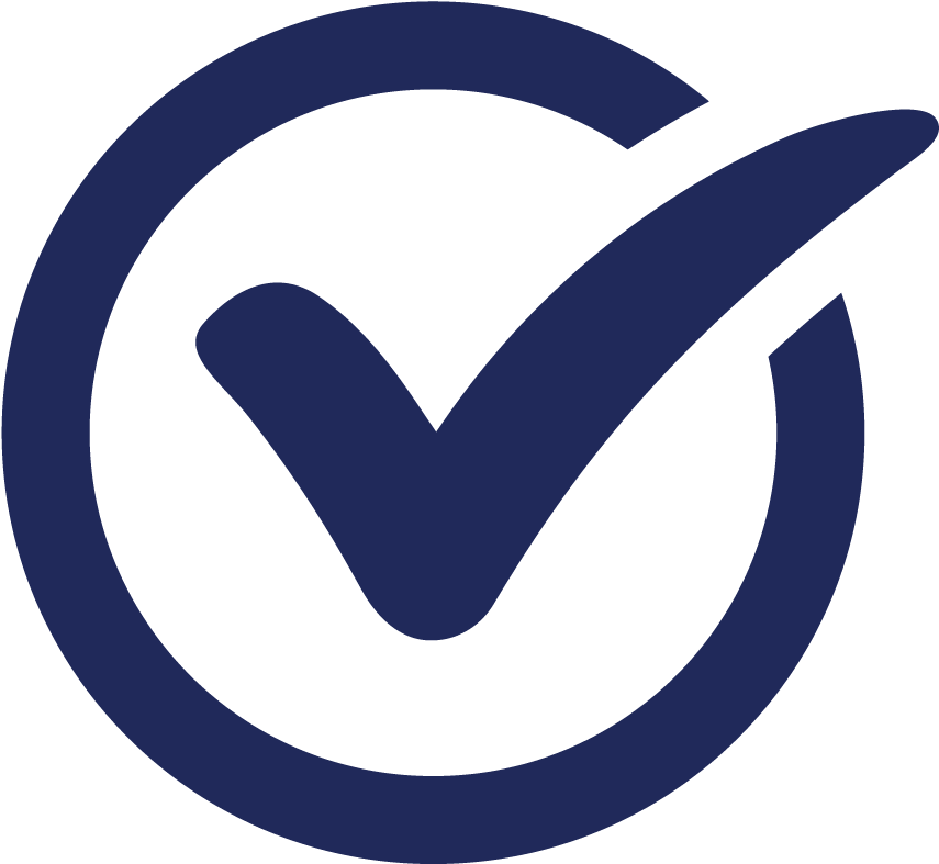 Blue Checkmark Logo